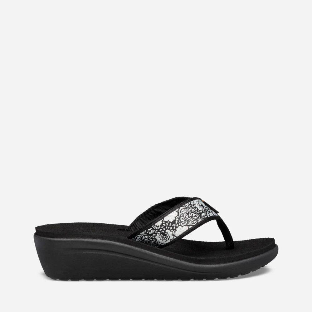 Teva Voya Wedge Women's Flip Flops South Africa - MZX470361